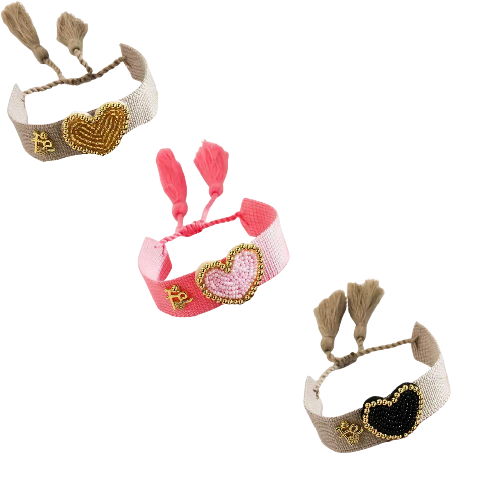 Corazon lleno de fe, Joyería con Propósito, Pulsera Artesanal para Mujer - Vanytel