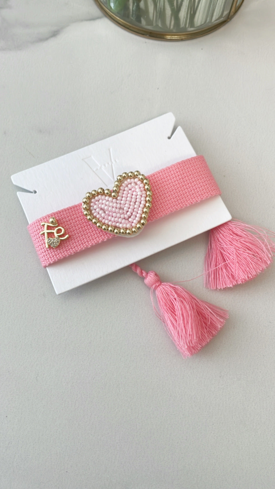 Corazon lleno de fe, Joyería con Propósito, Pulsera Artesanal para Mujer - Vanytel