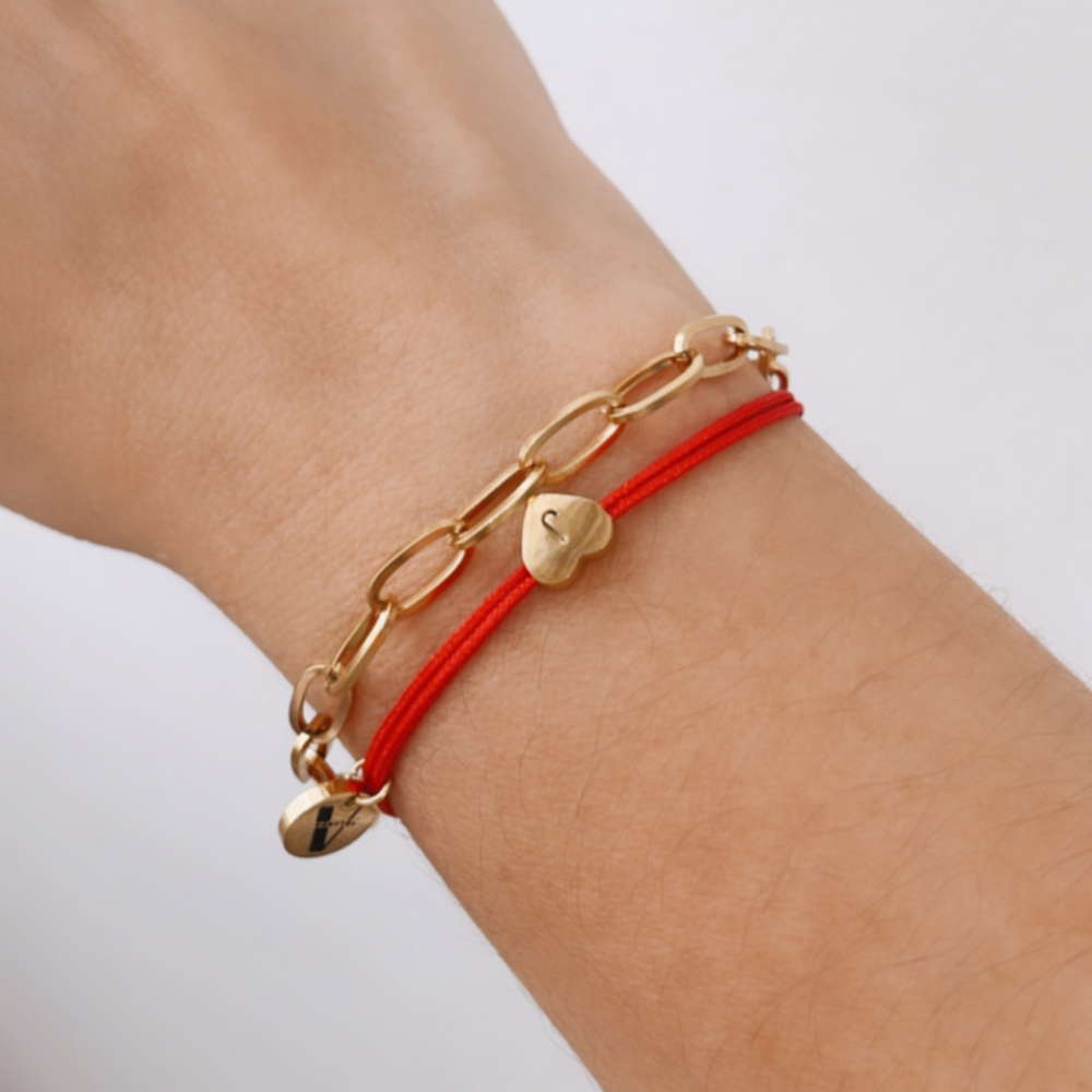 Pulsera Bàsica de Paperclip, en Acero Inoxidable, Mujer, Mamá - Vanytel