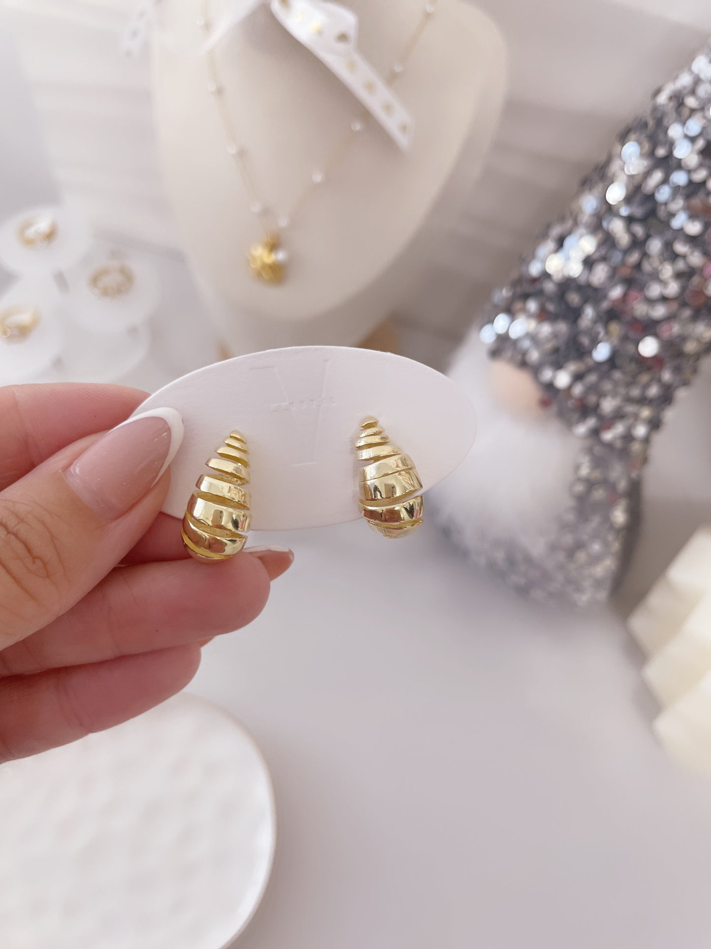 Croissant Drops | Gold Plated - Vanytel