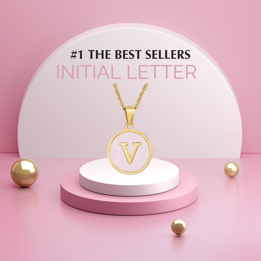 INITIAL LETTER NECKLACE - Vanytel