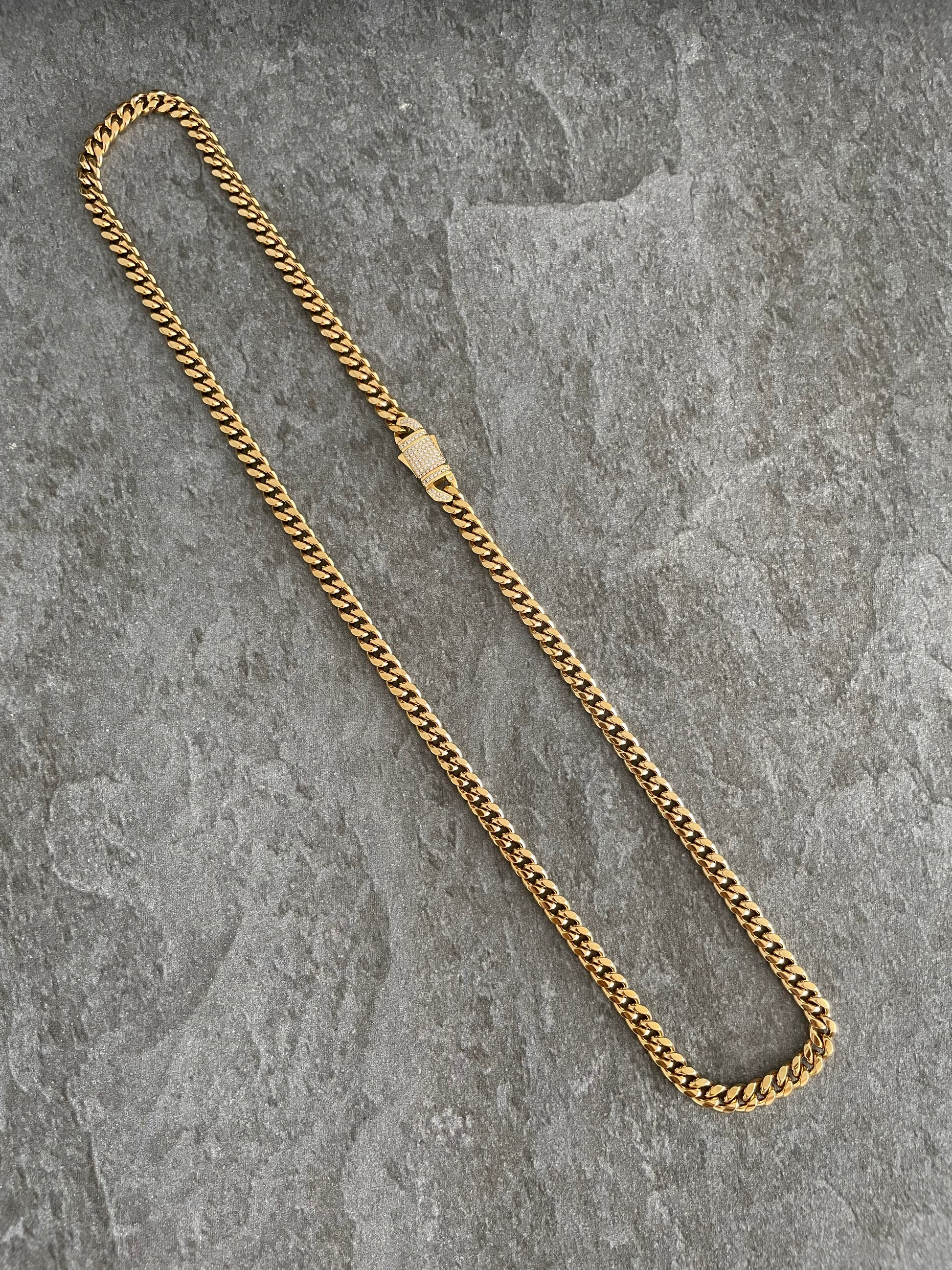 Cubana con Cierre en Zirconia Cúbica - Vanytel