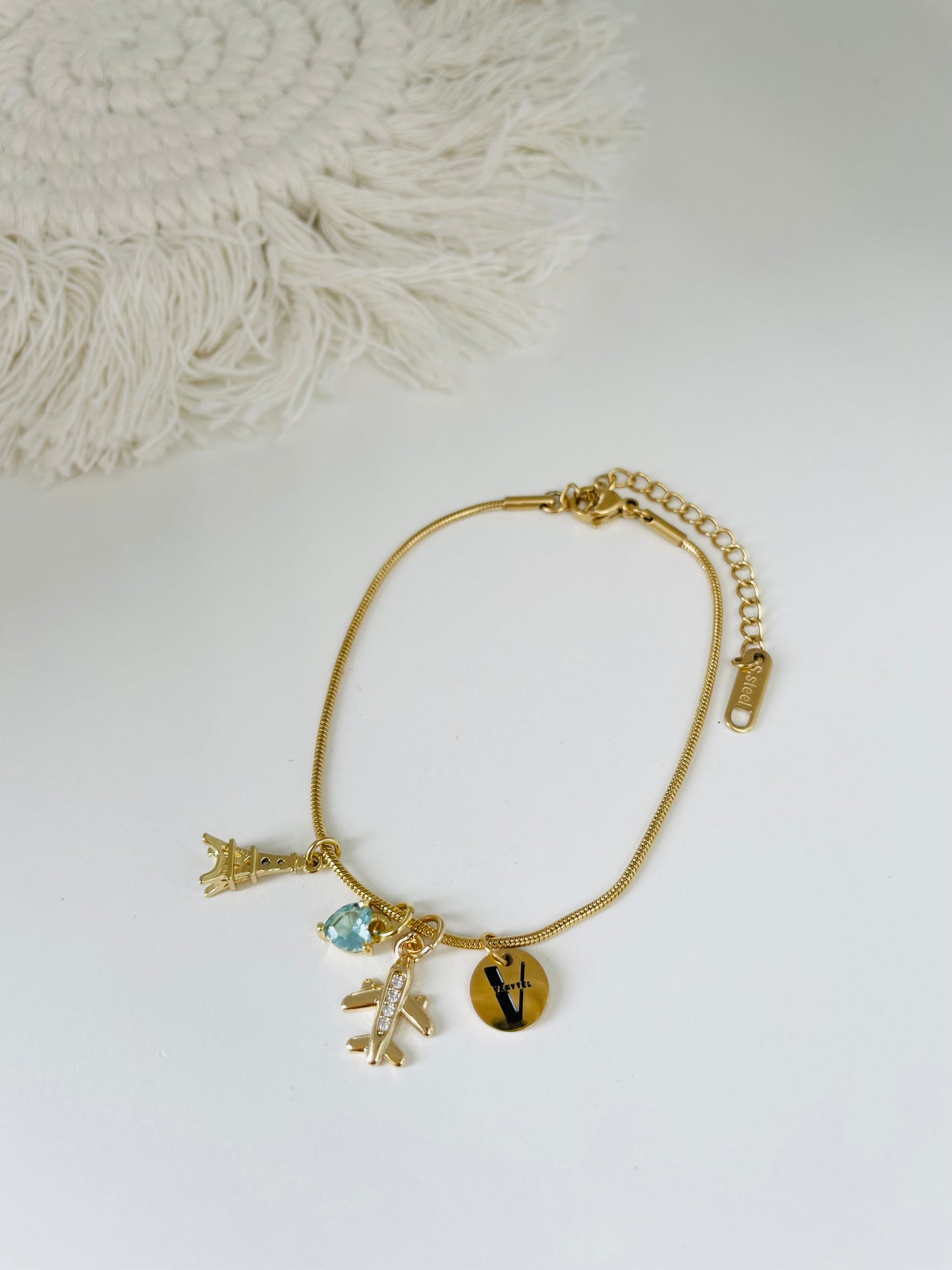 I Love to Travel Bracelet - Vanytel