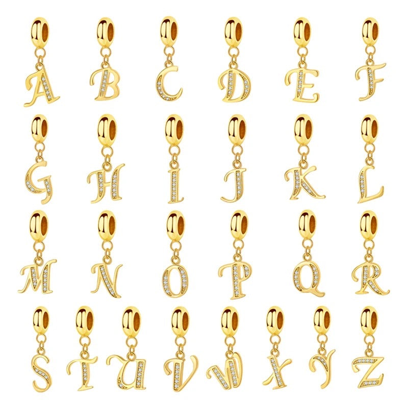 Initial Letters Charm 925 (PRE- ORDER) - Vanytel