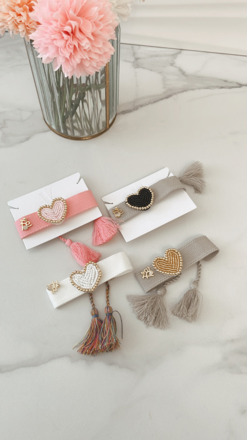 Corazon lleno de fe, Joyería con Propósito, Pulsera Artesanal para Mujer - Vanytel