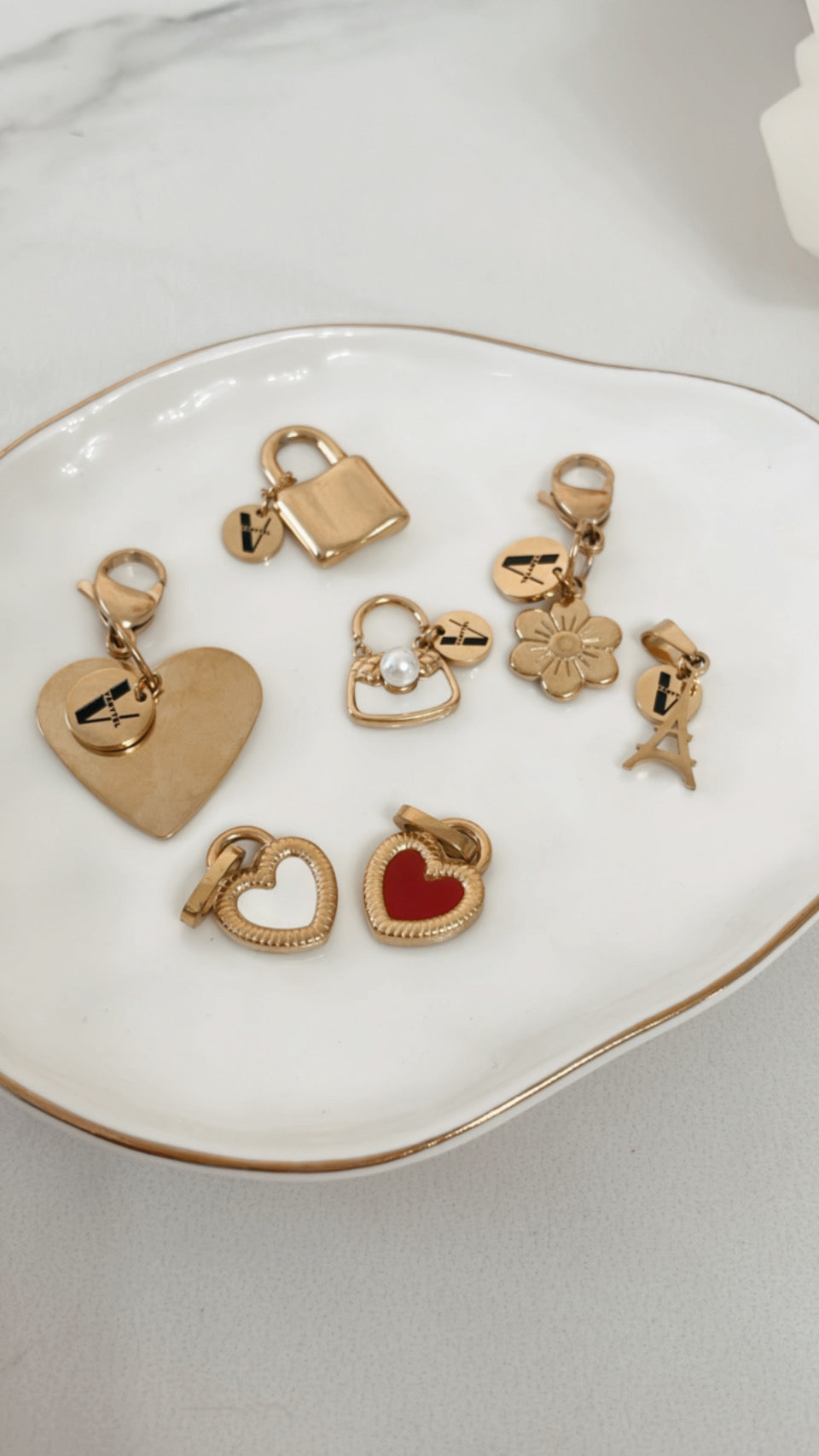 Vanytel Charms en Acero Inoxidable - Vanytel