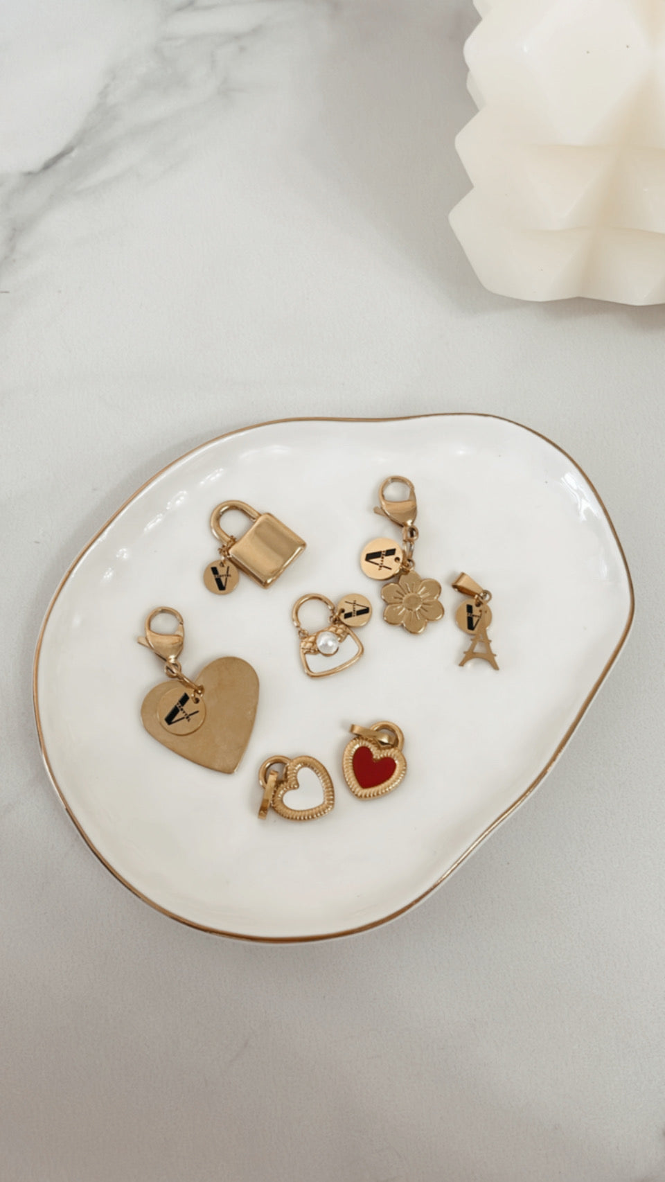 Vanytel Charms en Acero Inoxidable - Vanytel