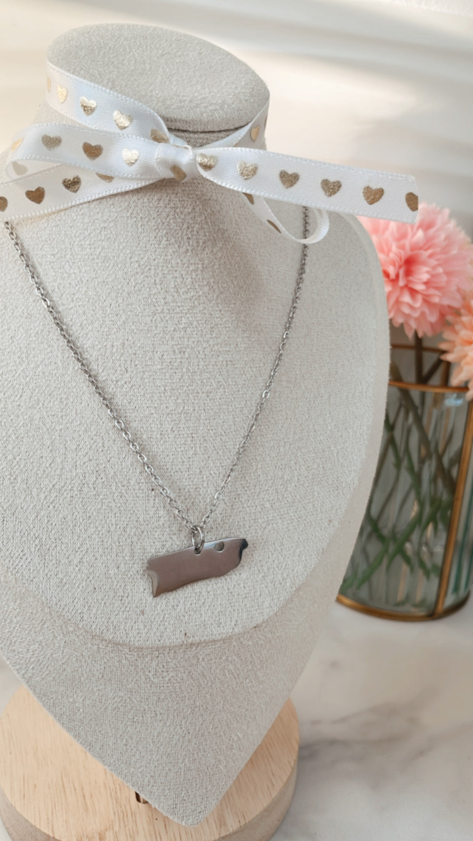 Cadena PR, Plata en Acero Inoxidable, Unisex - Vanytel