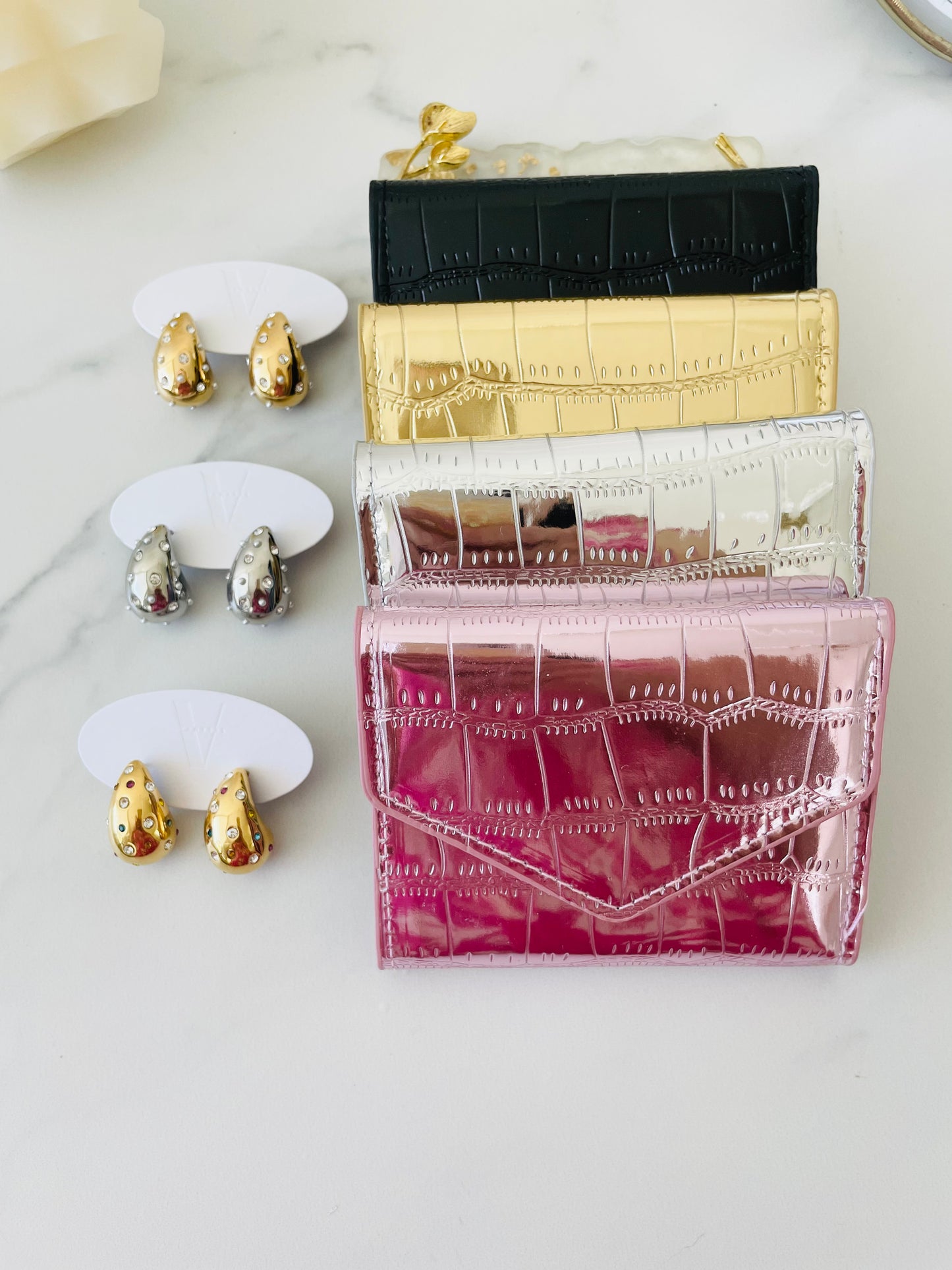 Megan Metalic Wallet - Vanytel