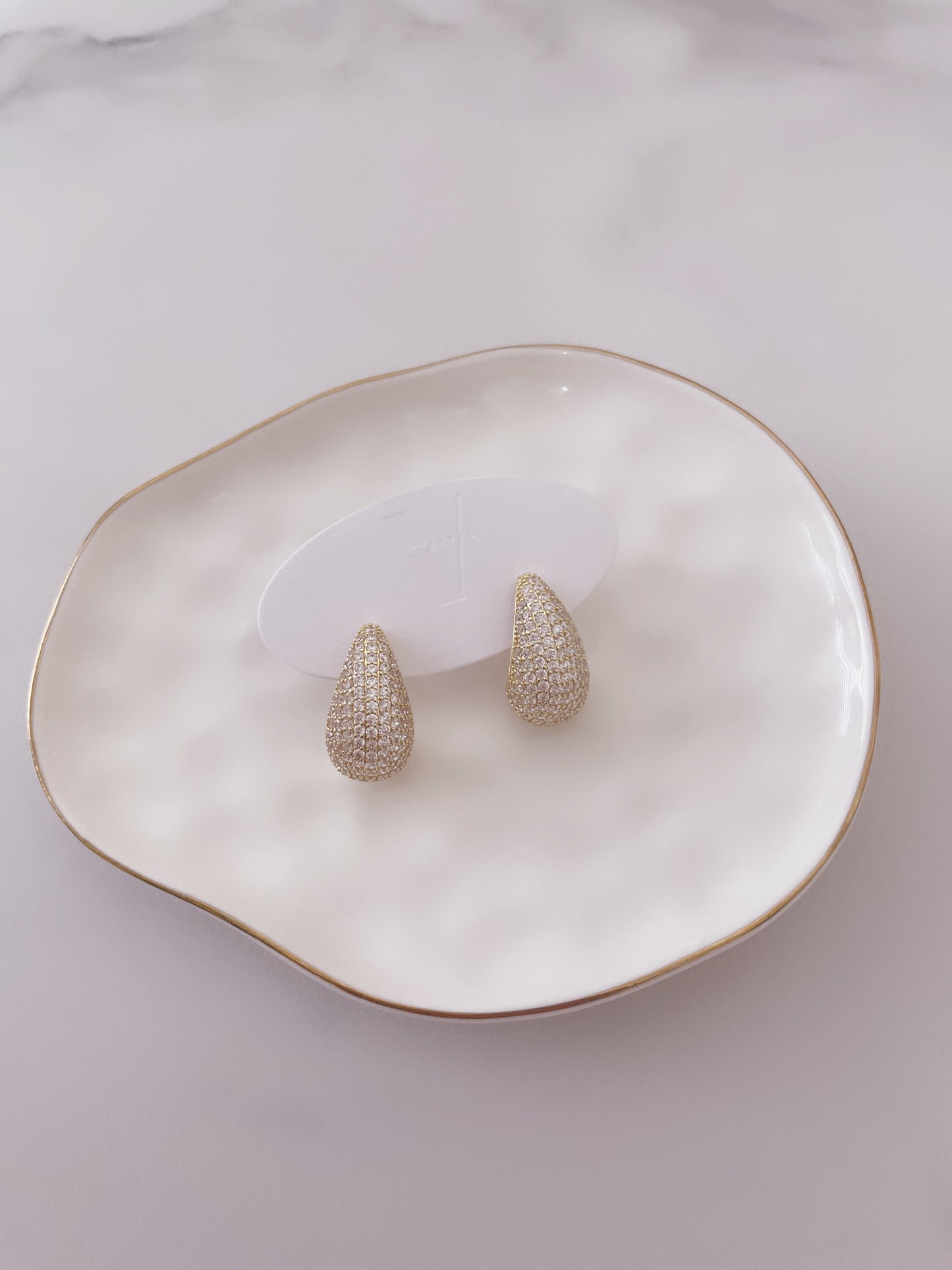 Drops Earrings | Full Zirconia - Vanytel