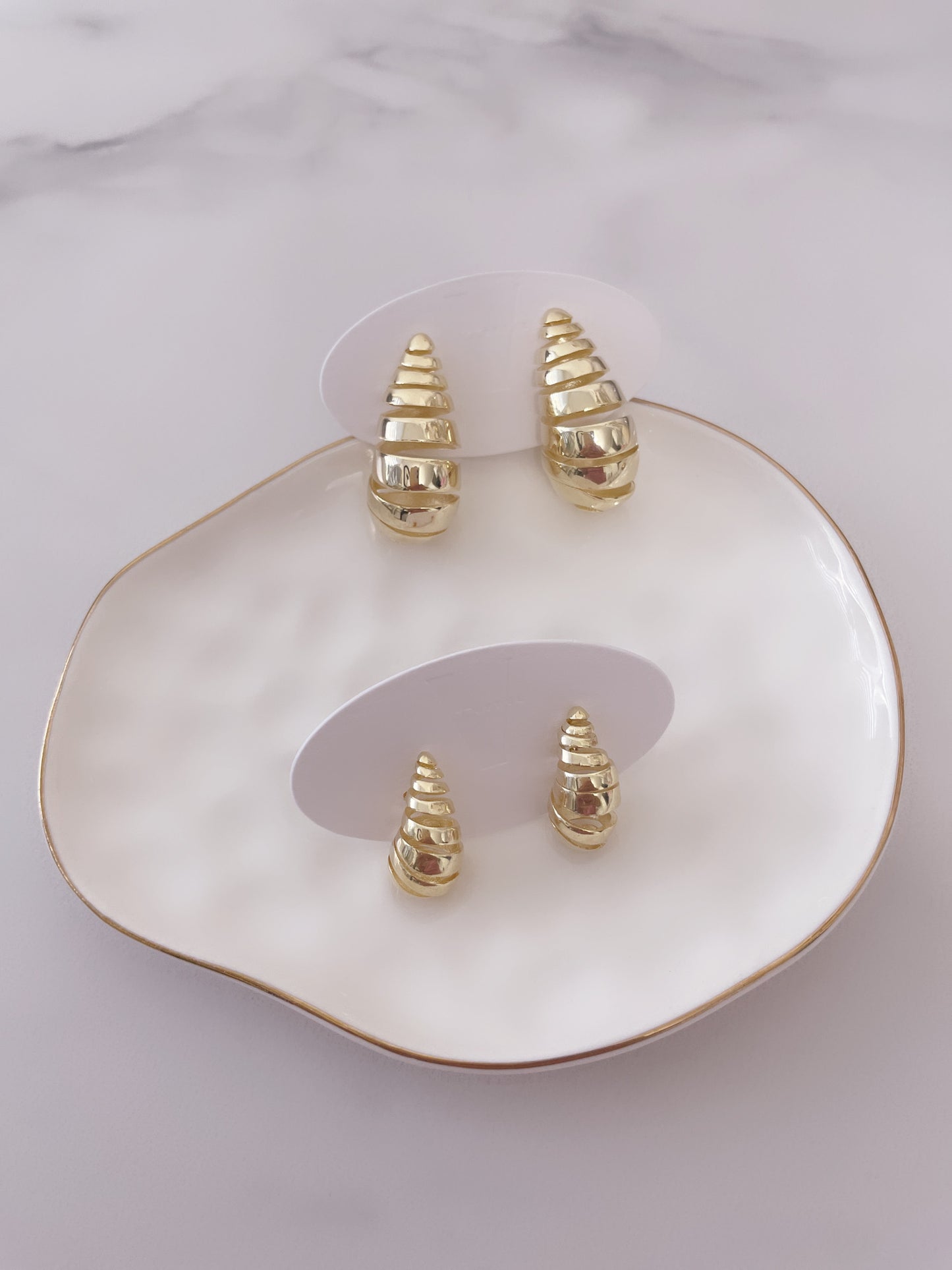 Croissant Drops | Gold Plated - Vanytel