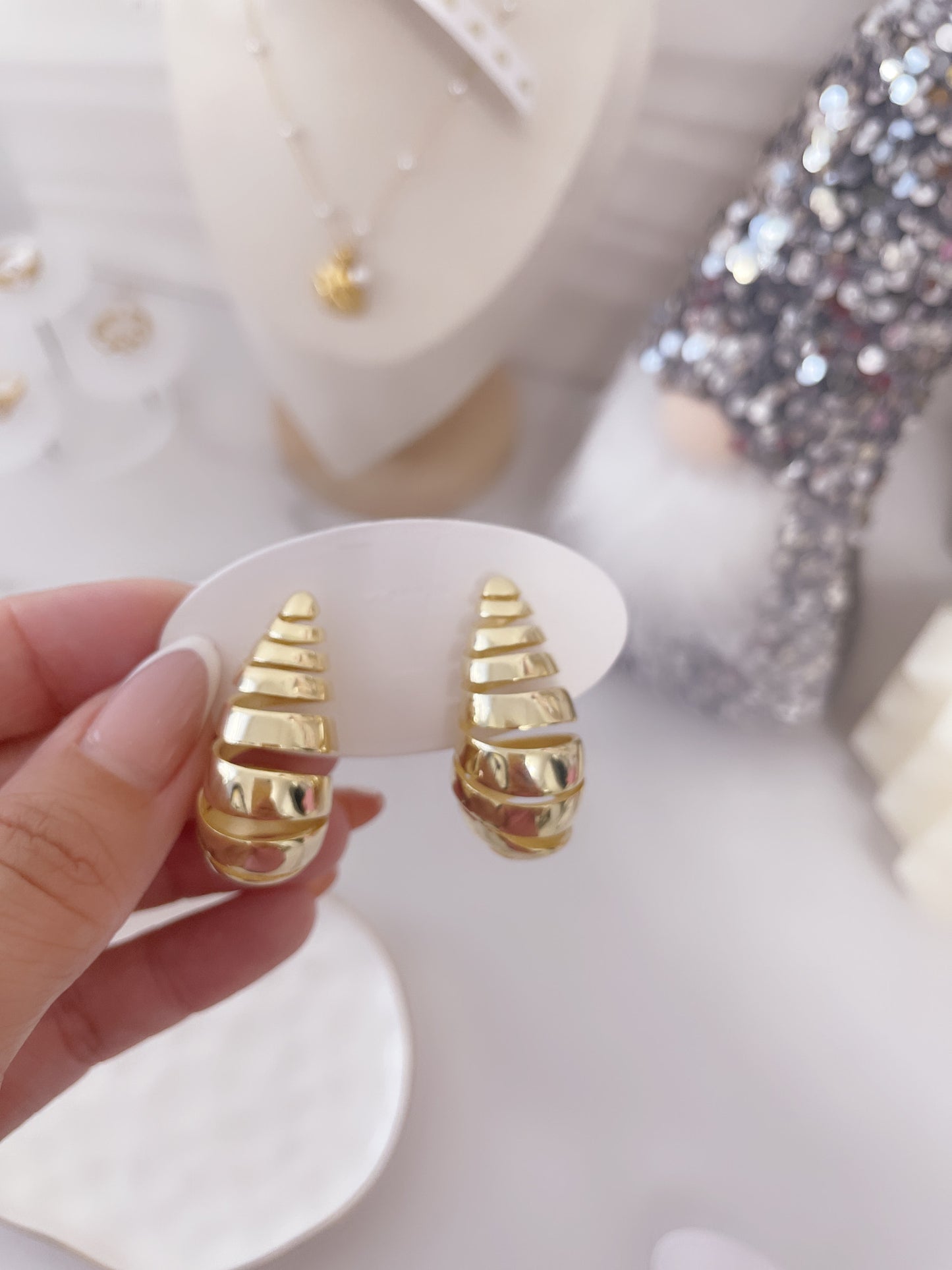 Croissant Drops | Gold Plated - Vanytel
