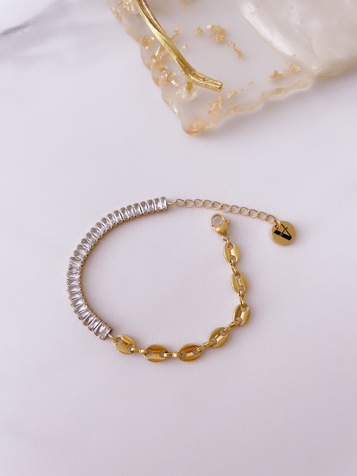 Cristina Bracelet Stainless Steel - Vanytel