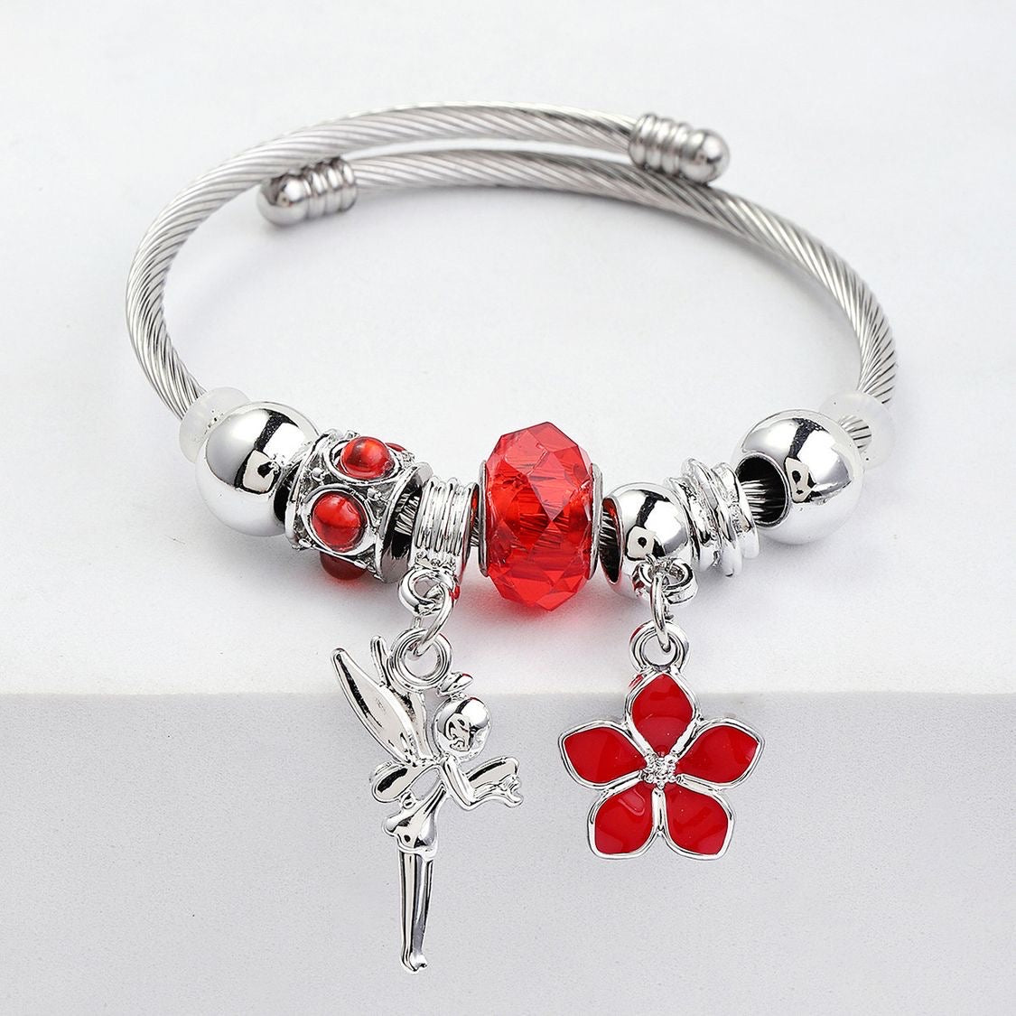 Pulseras Multi Charms Plata - Vanytel