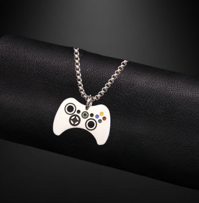 Collar de Hombre con Colgante Control Xbox Cadena de Caja 27" - Vanytel