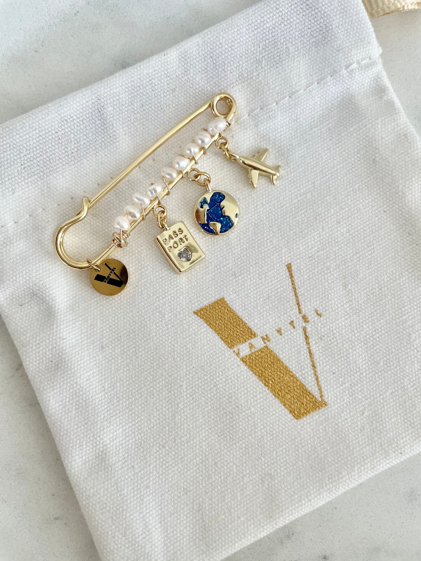 Pin Brooch Travel - Vanytel