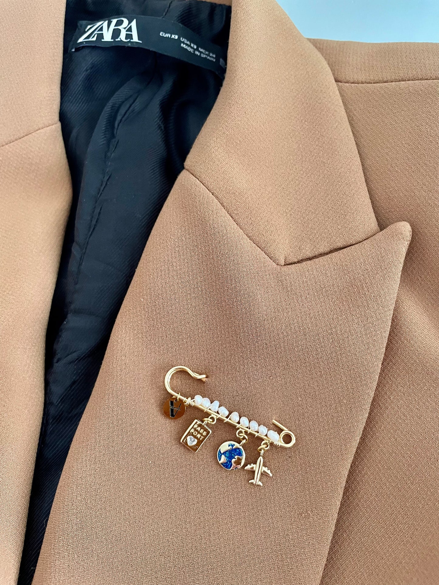 Pin Brooch Travel - Vanytel