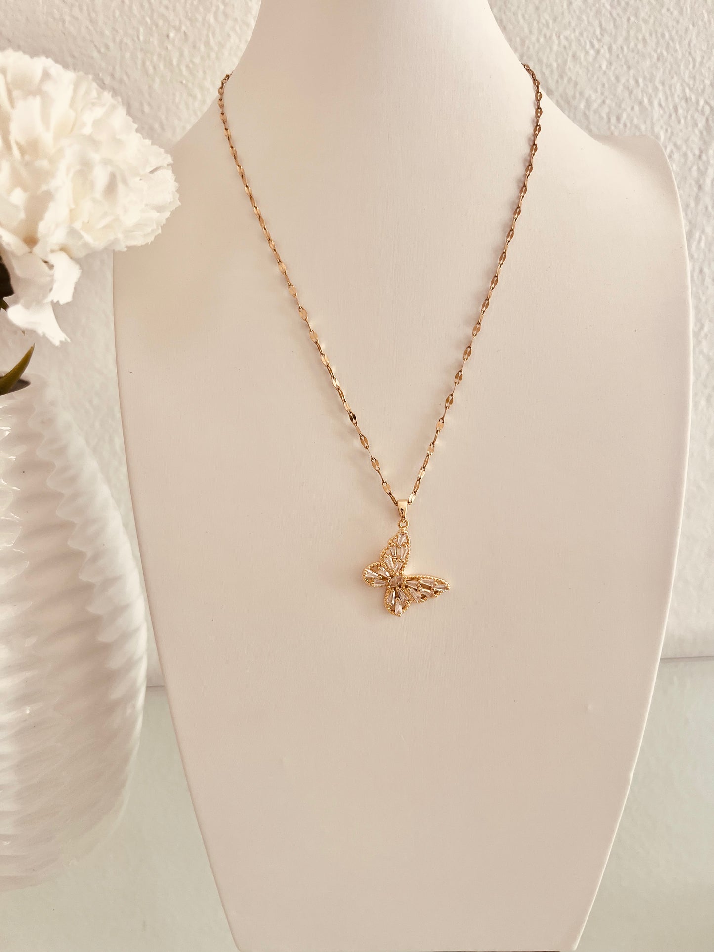 Butterfly chain necklace - Vanytel