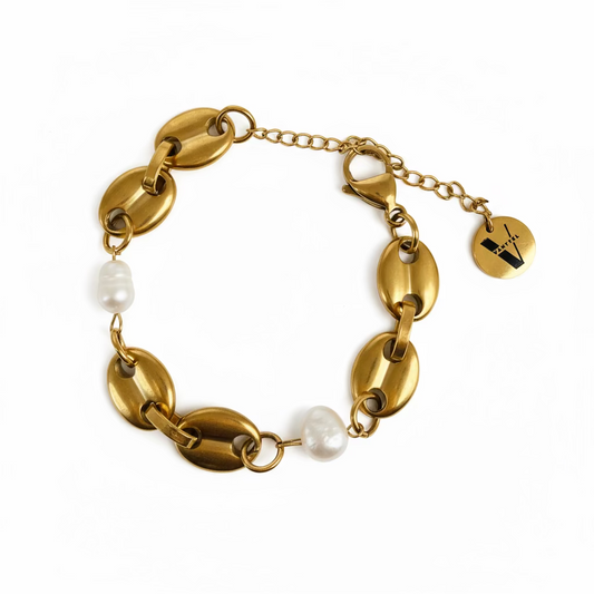 GG Tag Pearl Bracelet - Vanytel 