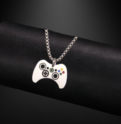 Collar de Hombre con Colgante Control Xbox Cadena de Caja 27" - Vanytel 