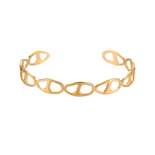 Pulsera Gigi Bangle Dora Ajustable para Mujer en Acero Inoxidable | Vanytel