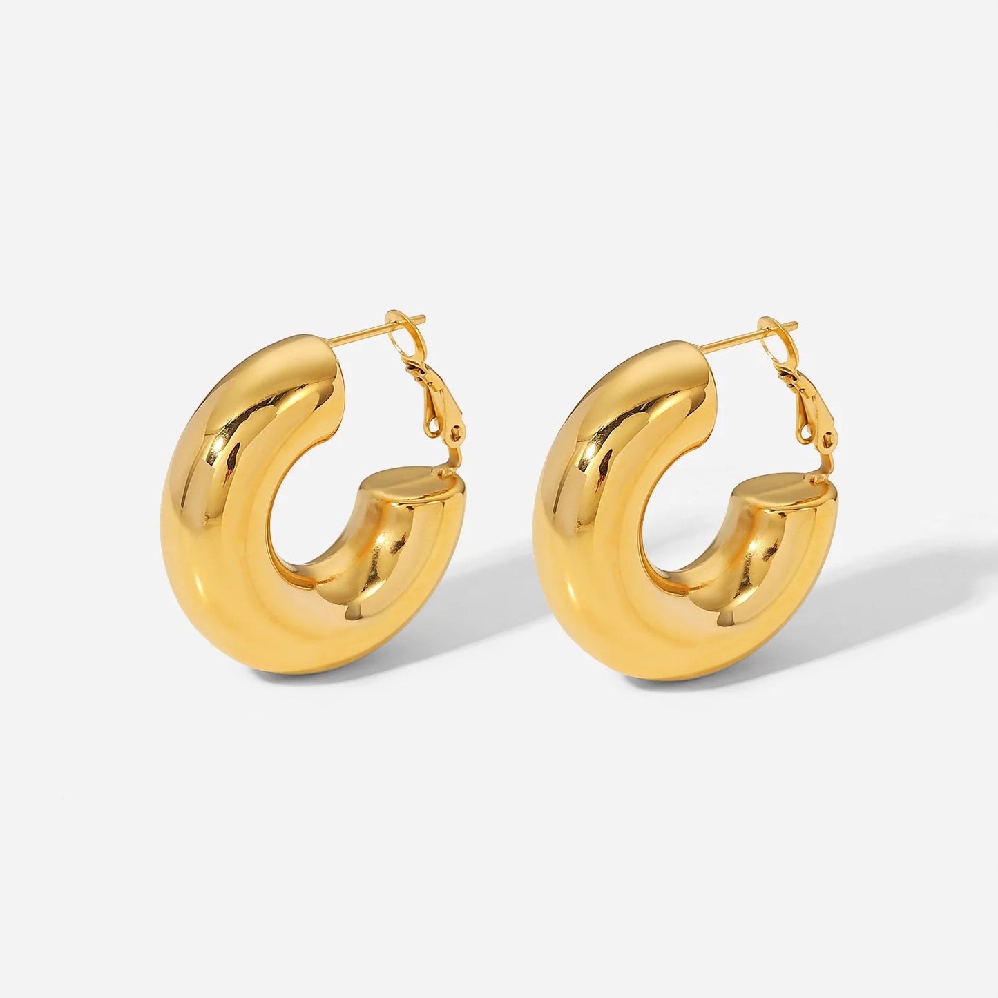 Charlotte Hoops Earrings - Vanytel 