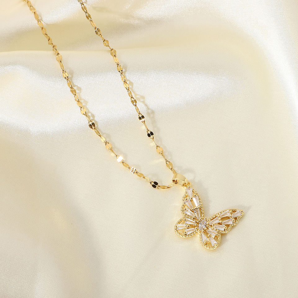 Butterfly chain necklace - Vanytel 